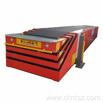 lifting truck loading conveyor telescopic belt conveyor